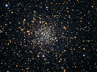 M71  Globular cluster in Sagitta. Taken at home on 08/23/07 and 08/27/07. Meade RCX400 10" scope, DSI-Pro II camera. 30 seconds/frame, total time 121 minutes (LRGB=60:15:16:30).