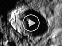 Tycho Crater Movie  Movie of sun rising over the moon's Tycho crater.