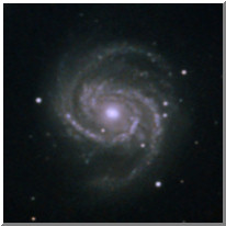 Spiral galaxy M100